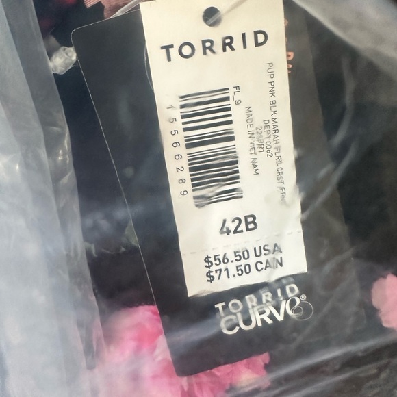 Torrid XO Plunge 360° Back Smoothing Bra - Picture 4 of 6